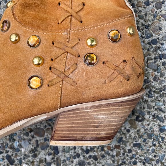 2000 era Browns Fashion Cowboy Boots - Picture 5 of 12